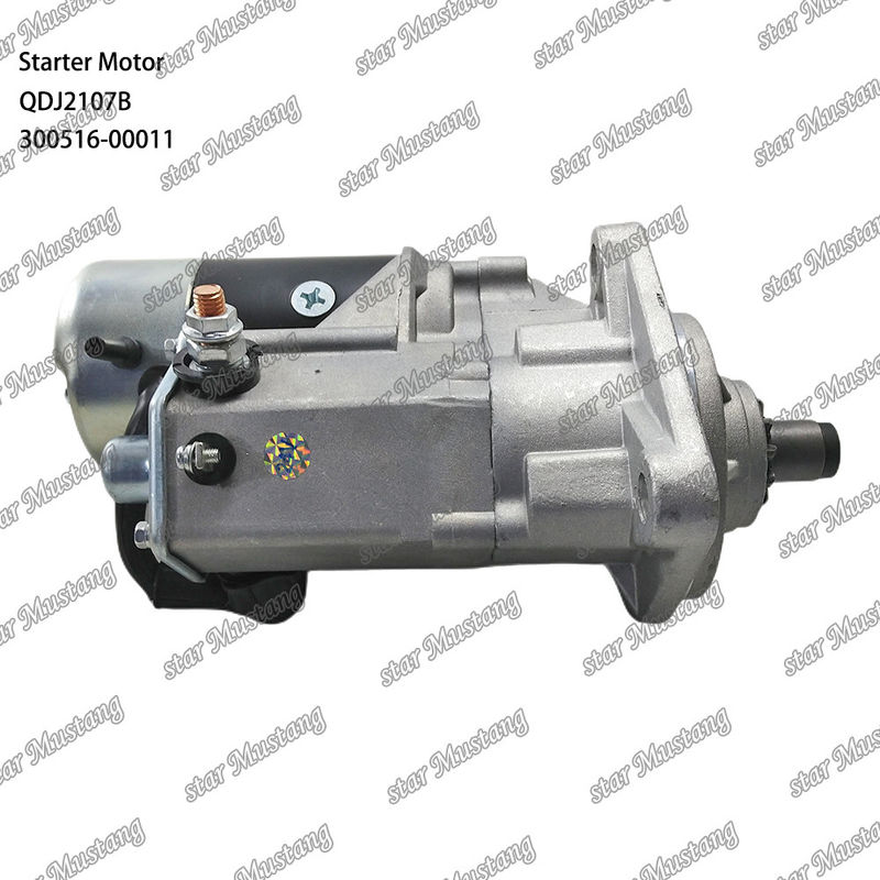 QDJ2107B Motor Starter Motoru 300516-00011 24V 11T 4.5KW Doosan DAEWOO Motor yedek parçaları için