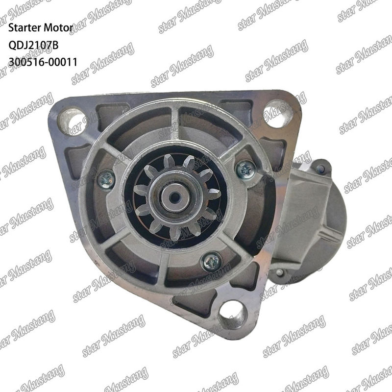 QDJ2107B Motor Starter Motoru 300516-00011 24V 11T 4.5KW Doosan DAEWOO Motor yedek parçaları için