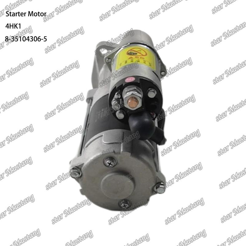 4HK1 Motor Starter Motoru 8-35104306-5 24V 13T 5.5KW ISUZU Motor yedek parçaları için