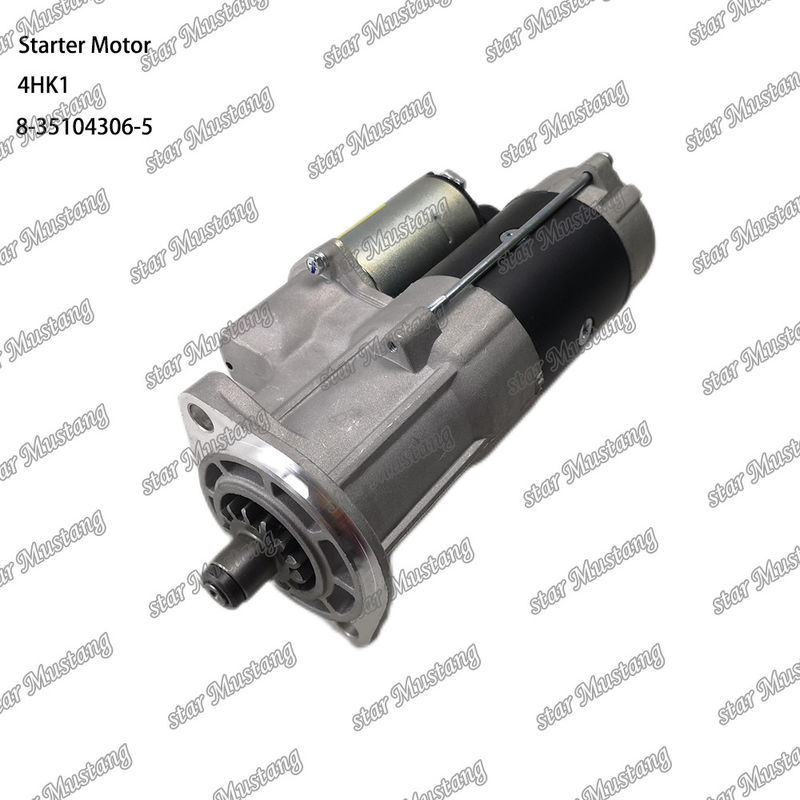 4HK1 Motor Starter Motoru 8-35104306-5 24V 13T 5.5KW ISUZU Motor yedek parçaları için