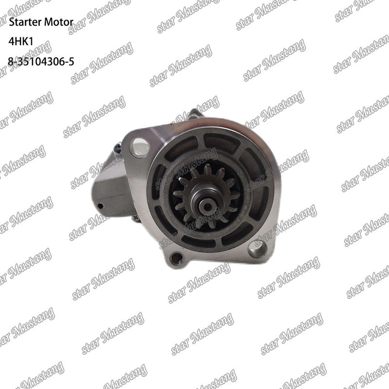 4HK1 Motor Starter Motoru 8-35104306-5 24V 13T 5.5KW ISUZU Motor yedek parçaları için