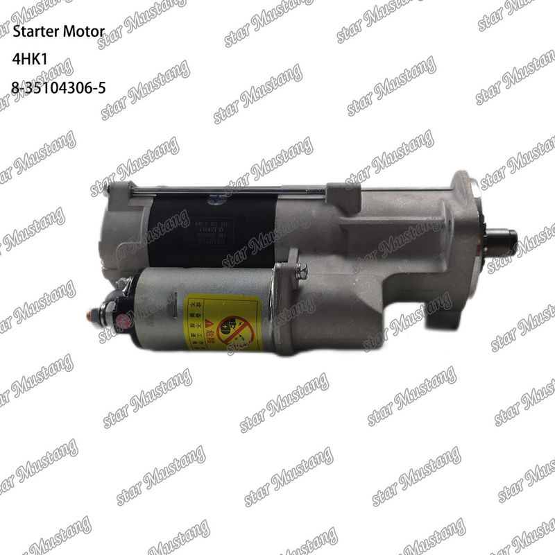 4HK1 Motor Starter Motoru 8-35104306-5 24V 13T 5.5KW ISUZU Motor yedek parçaları için