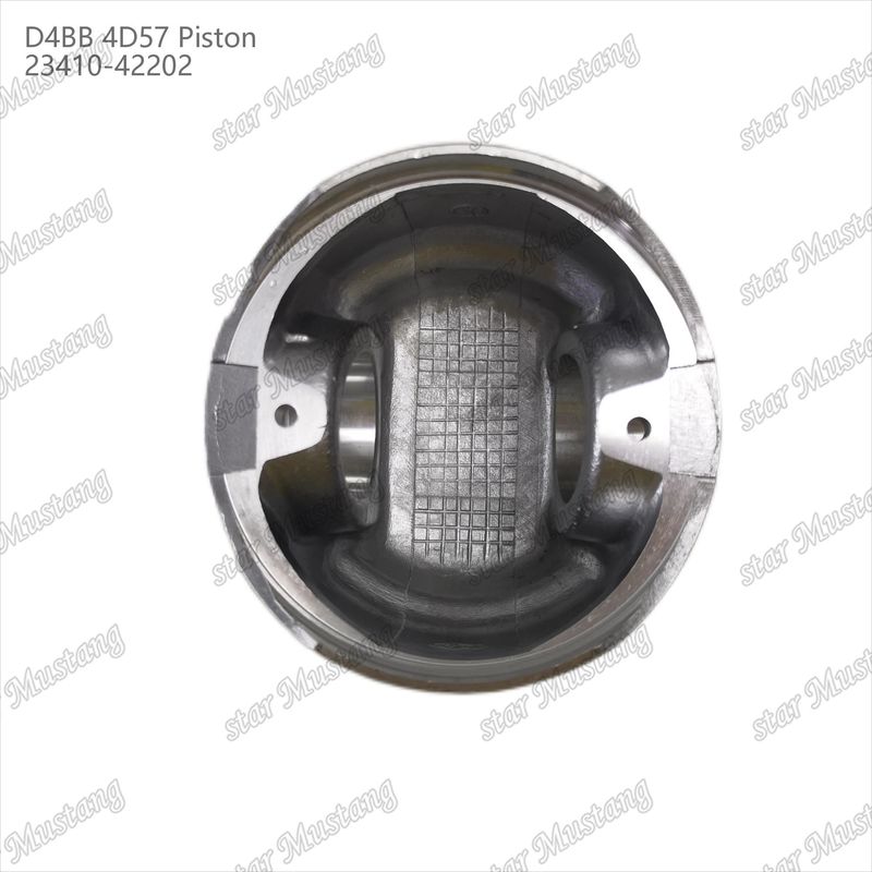 Yüksek Dayanıklılık D4BB 4D57 23410-42202 Hafif ve Dayanıklı için Dizel Motoru Piston
