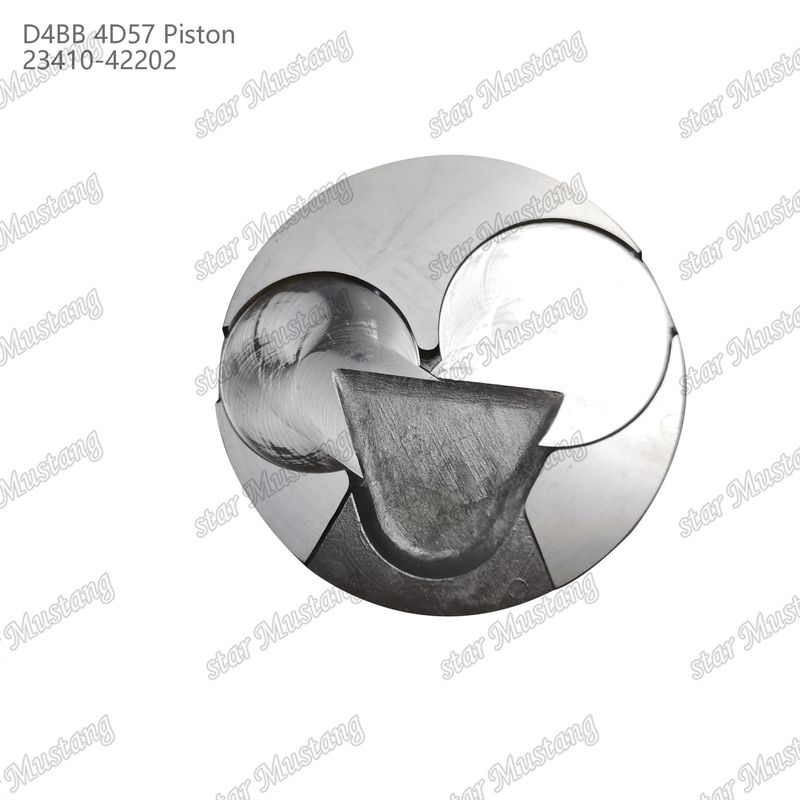 Yüksek Dayanıklılık D4BB 4D57 23410-42202 Hafif ve Dayanıklı için Dizel Motoru Piston