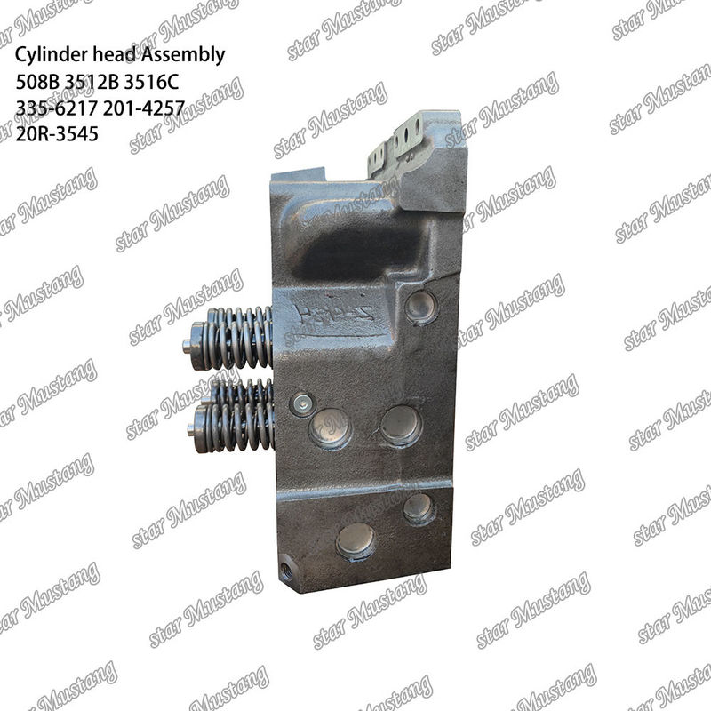 Silindir başı montajı 508B 3512B 3516C 335-6217 201-4257 20R-3545 Caterpillar motor yedek parçaları için Dizel motor tipi