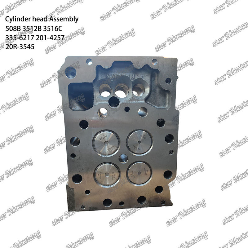 Silindir başı montajı 508B 3512B 3516C 335-6217 201-4257 20R-3545 Caterpillar motor yedek parçaları için Dizel motor tipi