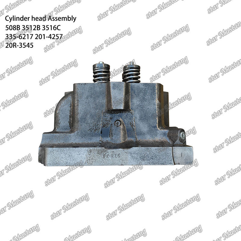 Silindir başı montajı 508B 3512B 3516C 335-6217 201-4257 20R-3545 Caterpillar motor yedek parçaları için Dizel motor tipi