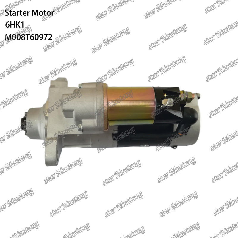 6HK1 Motor Starter Motoru 24V 5.0KW 11T M008T60972 898060-8540 ISUZU Motor yedek parçaları için