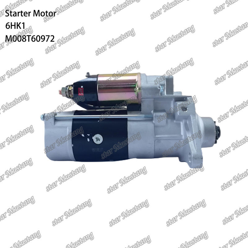 6HK1 Motor Starter Motoru 24V 5.0KW 11T M008T60972 898060-8540 ISUZU Motor yedek parçaları için