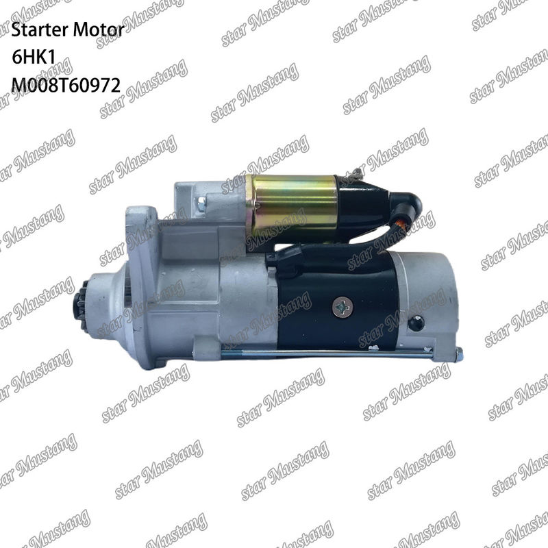 6HK1 Motor Starter Motoru 24V 5.0KW 11T M008T60972 898060-8540 ISUZU Motor yedek parçaları için