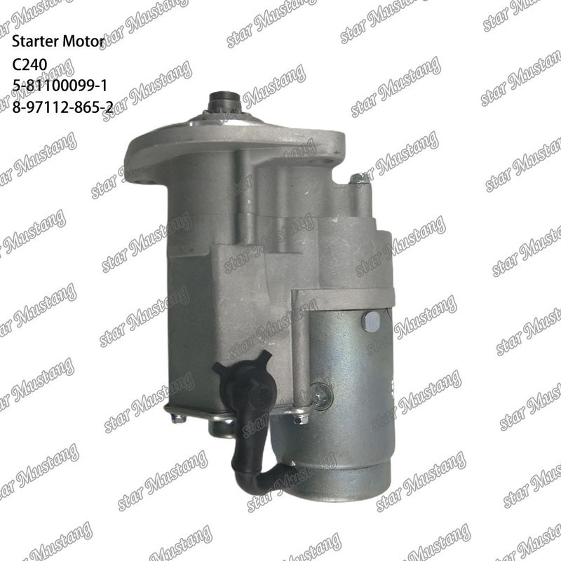 C240 Motor Starter Motoru 9T 12V 5-81100099-1 8-97112-865-2 ISUZU motor yedek parçaları için