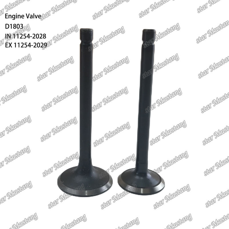 Dizel motoru D1803 IN 11254-2028 EX 11254-2029 Entegre yapı valfi ile kısa bloklu