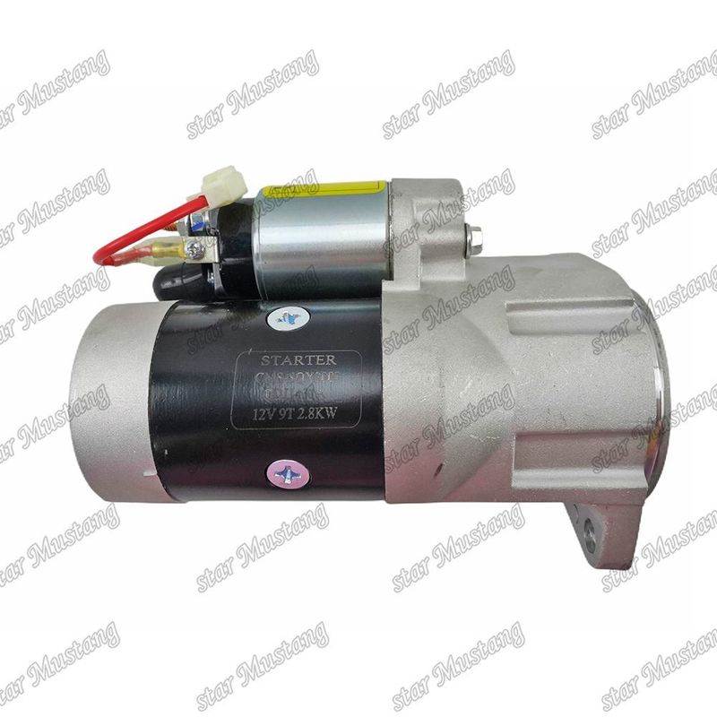 4D106 4TNE94 Motor Starter Motoru 12V 9T 2.8KW R60-7 YANMAR Motor yedek parçaları için