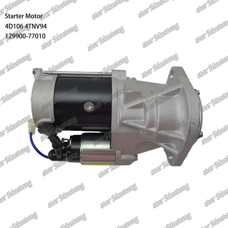 4D106 4TNV94 Motor Starter Motoru 12V 9T 4.5KW YANMAR Motor yedek parçaları için