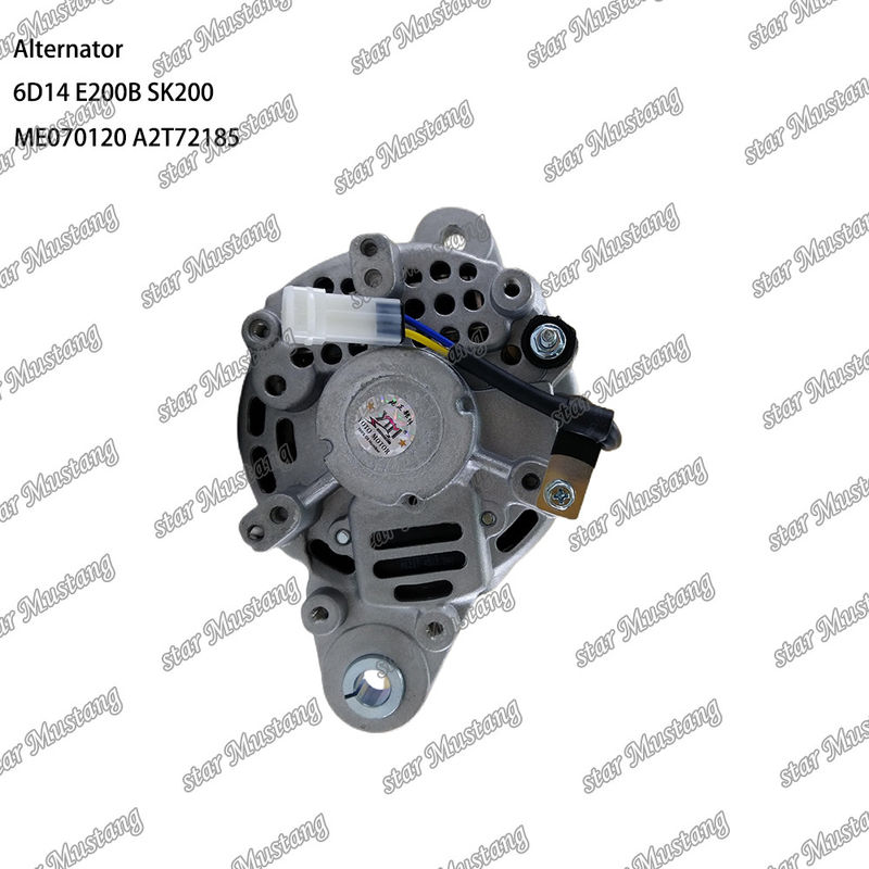 Alternatör 6D14 E200B SK200 24V 35A ME070120 A2T70772 A2T72185 Mitsubishi Motor yedek parçaları için uygundur