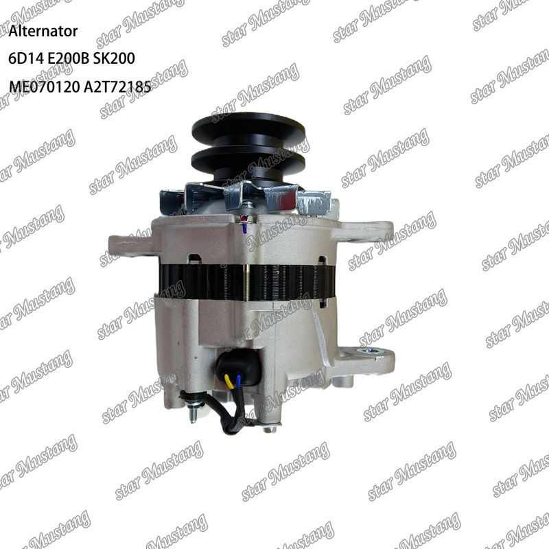 Alternatör 6D14 E200B SK200 24V 35A ME070120 A2T70772 A2T72185 Mitsubishi Motor yedek parçaları için uygundur