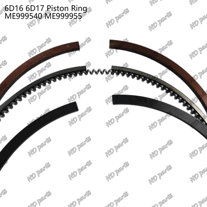 Çevrimiçi Destek Piston Halkası 6D16 6D17 ME999540 ME999955 Mitsubishi Motoru yedek parçaları için uygundur Silindir Gasketi