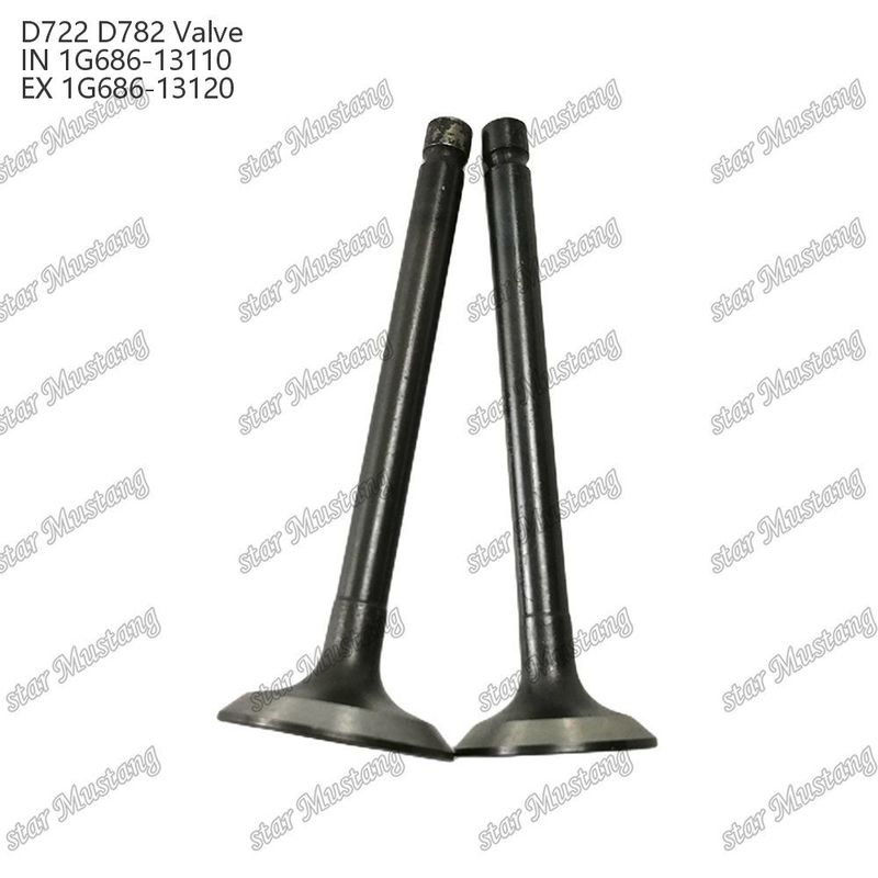 Orijinal Stock Integral Structure Valve ZB400 ZB500 Z400 Z430 Z482 D722 D782 IN 14601-13110 EX 14601-13120 Çevrimiçi Destekle Dizel Motoru Parçası