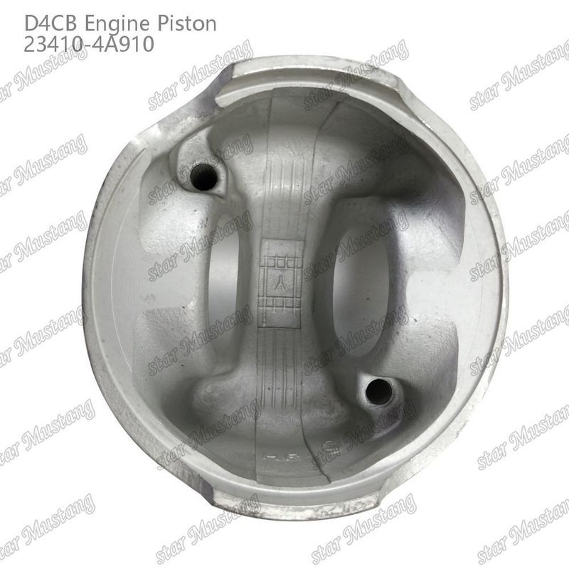 Hafif Ağırlıklı Piston D4CB 52mm Orta akış hızı için yanma odası 23410-4A910