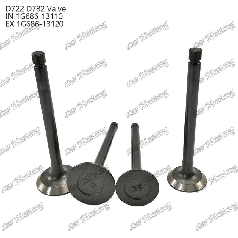 Integral Structure Valve ZB400 ZB500 Z400 Z430 Z482 D722 D782 IN 14601-13110 EX 14601-13120 Dizel Motoru Parçası Online Destekle Orijinal Stok