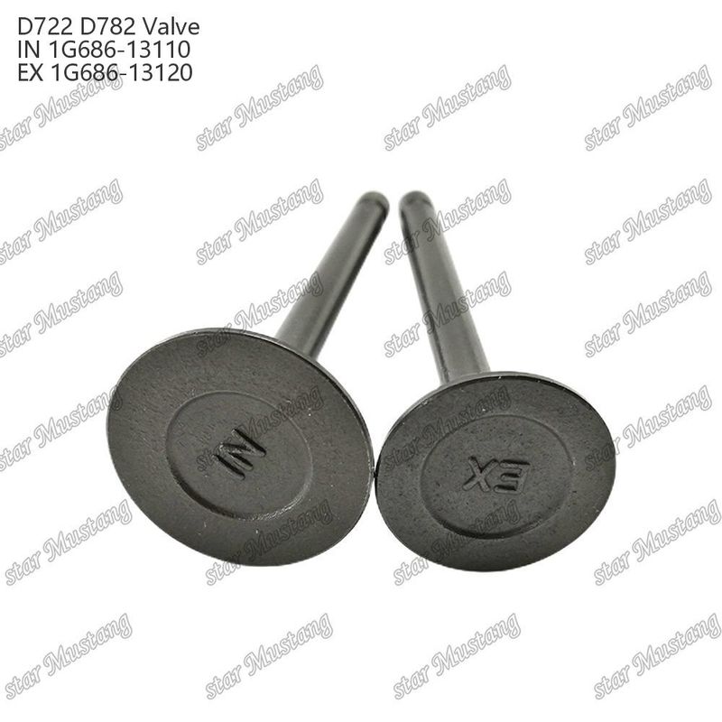 Integral Structure Valve ZB400 ZB500 Z400 Z430 Z482 D722 D782 IN 14601-13110 EX 14601-13120 Dizel Motoru Parçası Online Destekle Orijinal Stok