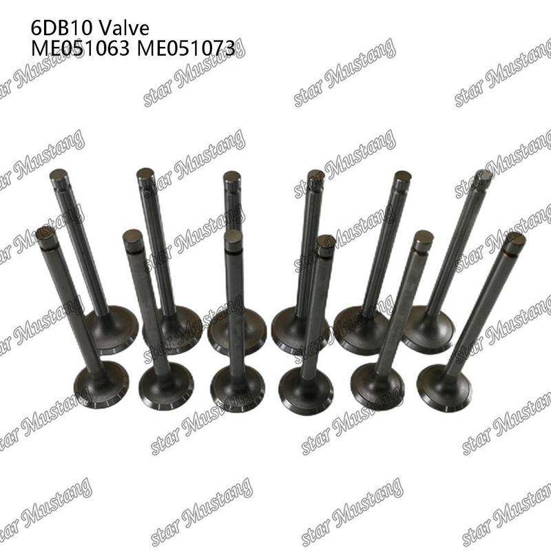 Integral Structure Valve 6DB10 IN ME051063 EX ME051073 Dizel Motoru Parçası Online Destekle Orijinal Stok