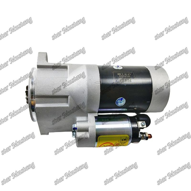 4TNV98 Motor Starter Motoru 12V 129940-77010 129900-77040 YANMAR Motor yedek parçaları için