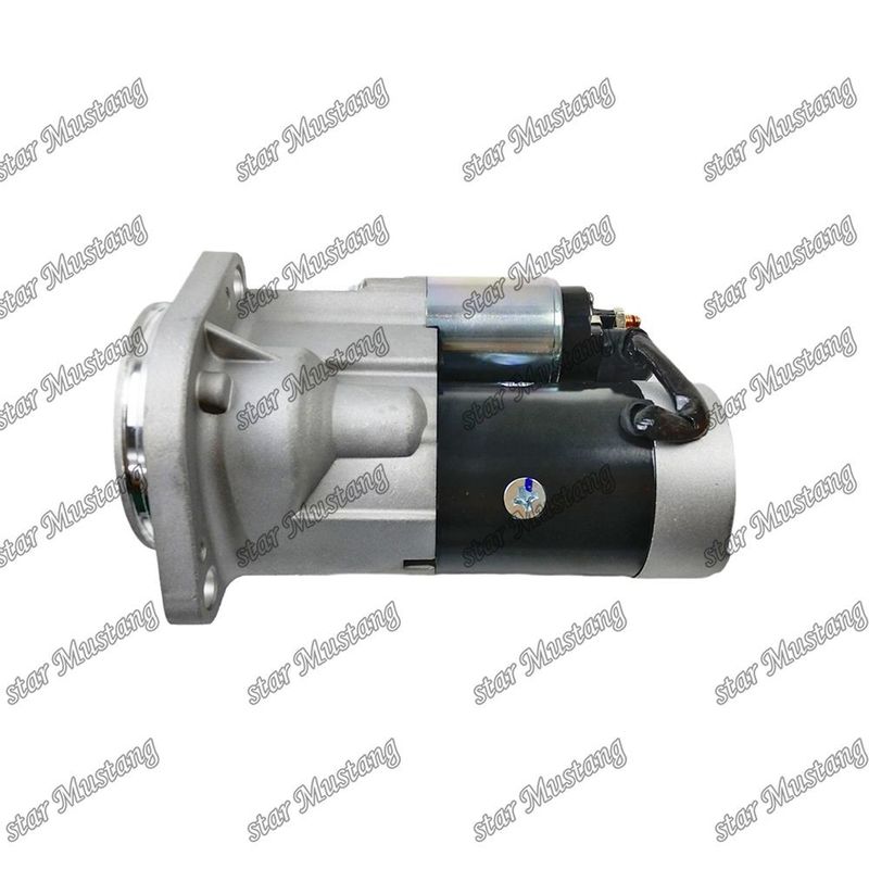 4TNV98 Motor Starter Motoru 12V 129940-77010 129900-77040 YANMAR Motor yedek parçaları için