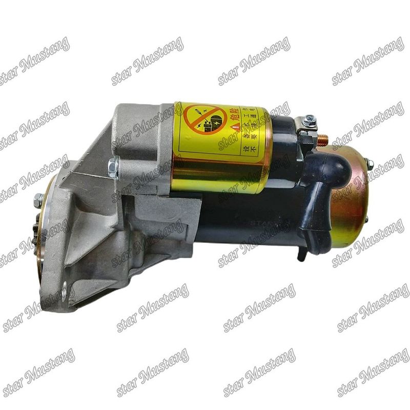 4TNV98 Motor Starter Motoru 24V 8970298633 119131-77011 YANMAR Motor yedek parçaları için