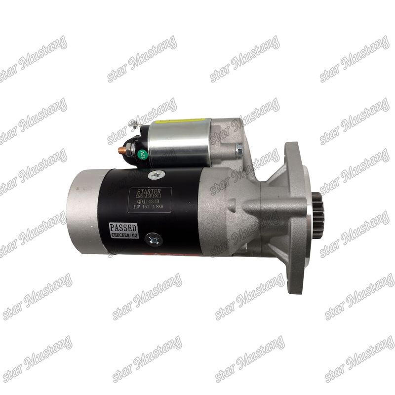 Motor Starter Motoru 12V 15T 2.8KW YANMAR Motor yedek parçaları için