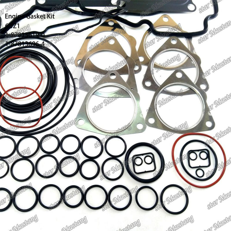 Full Gasket Kit 6UZ1 1-87813619-0 1-87813696-4 ISUZU motor parçaları için uygundur