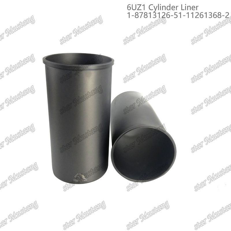 Silindir Liner 6UZ1 1-87813126-5 1-11261368-2 ISUZU motor parçaları için uygundur