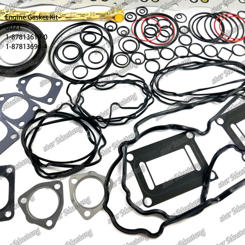 Tam dikiş seti 6UZ1 1-87813619-0 1-87813696-4 Isuzu Motor Parçaları için Uygun