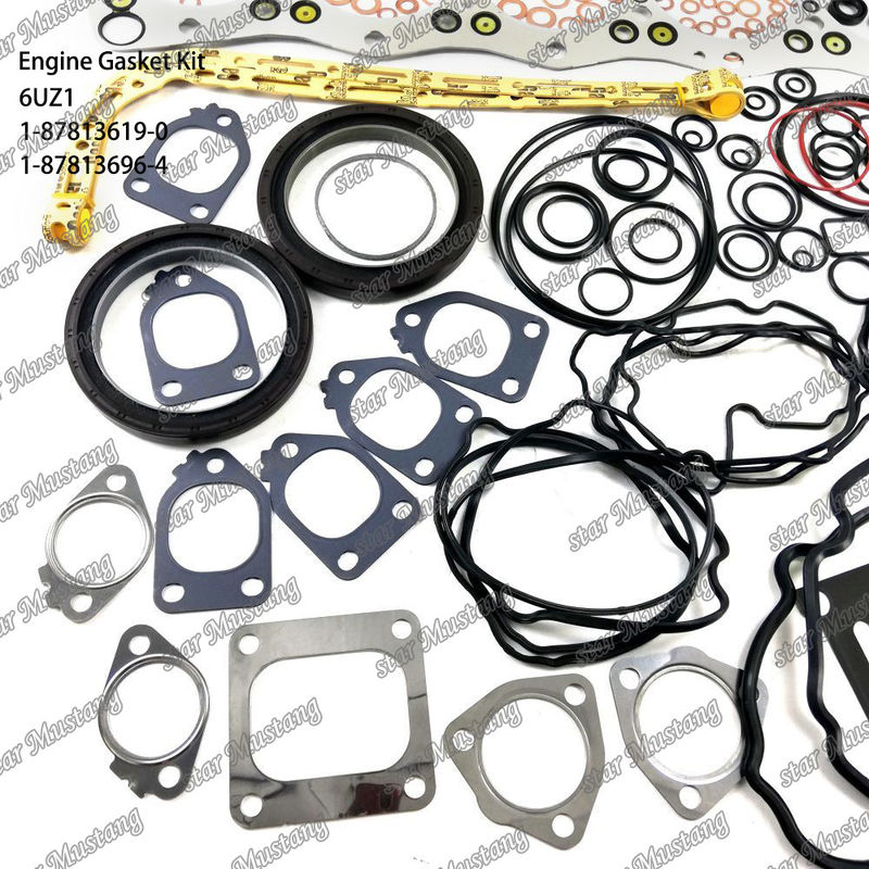 Tam dikiş seti 6UZ1 1-87813619-0 1-87813696-4 Isuzu Motor Parçaları için Uygun