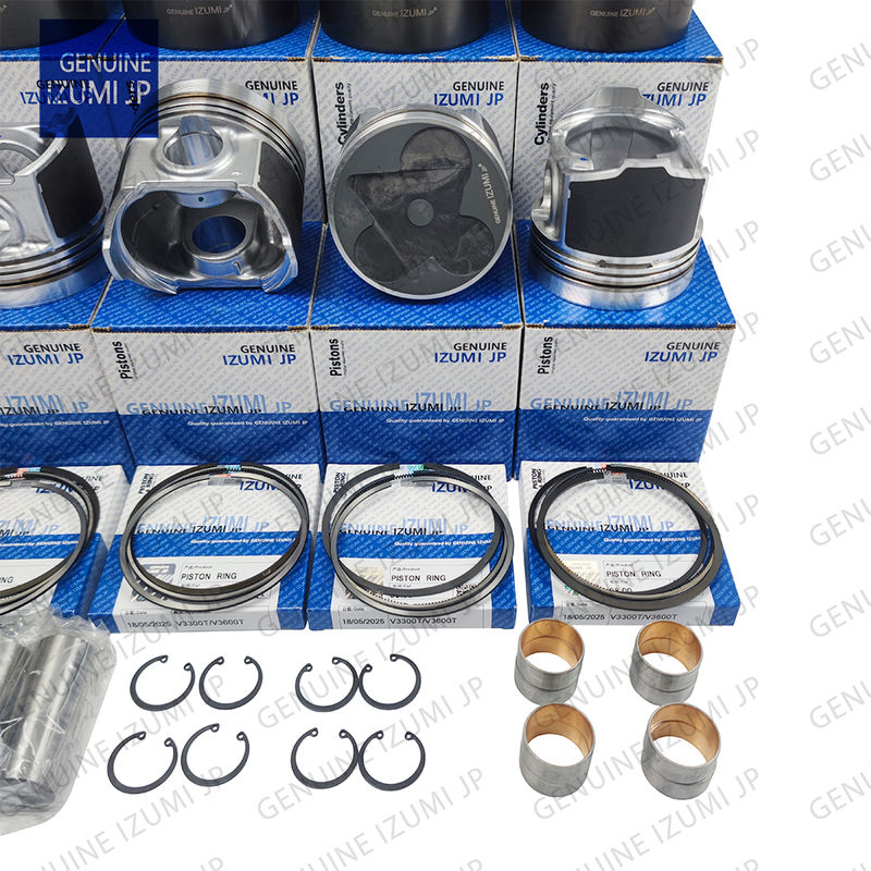 V3300T-12V Motor Silindir Gömleği Takım Seti 1G563-21774 Kubota Motor Yedek Parçaları İçin
