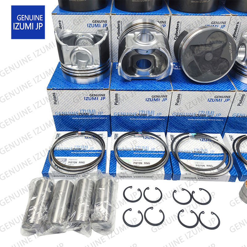 V3300T-12V Motor Silindir Gömleği Takım Seti 1G563-21774 Kubota Motor Yedek Parçaları İçin