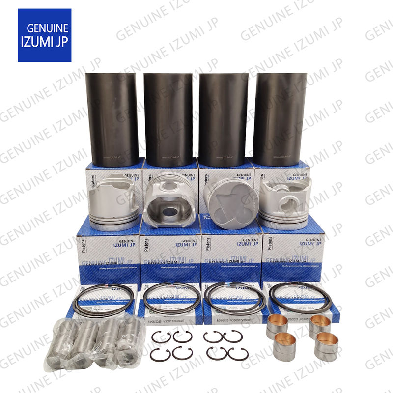 Kubota Dizel Motoru Tamir Parçası için Silindir Liner Kit V3300-12V 1C011-21110
