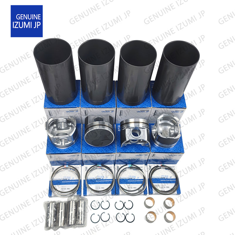 V3600T Silindir Gömleği Takımı Piston 1J510-21113 Kubota Dizel Motor Tamir Parçaları İçin
