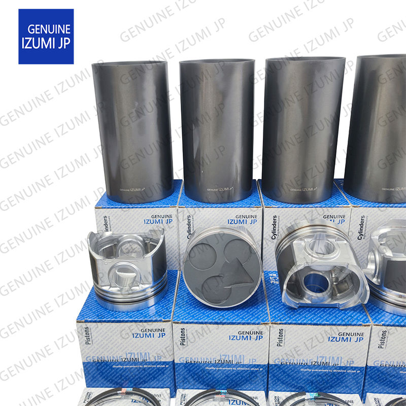 V3600T Silindir Gömleği Takımı Piston 1J510-21113 Kubota Dizel Motor Tamir Parçaları İçin