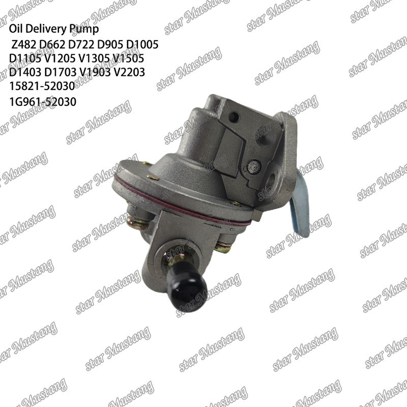 Yakıt beslemesi Z482 D662 D722 D905 D1005 D1105 V1205 V1305 15821-52030 1G961-52030 Kubota motor parçaları için uygundur
