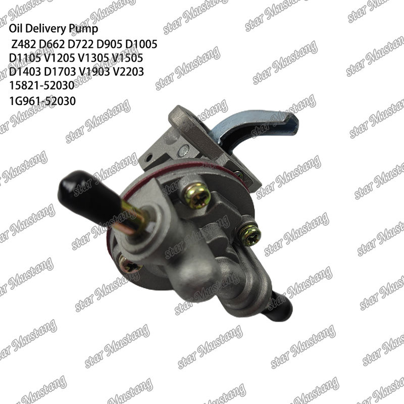 Yakıt beslemesi Z482 D662 D722 D905 D1005 D1105 V1205 V1305 15821-52030 1G961-52030 Kubota motor parçaları için uygundur