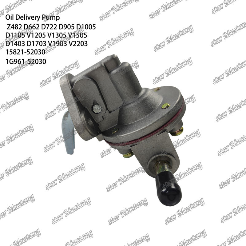 Yakıt beslemesi Z482 D662 D722 D905 D1005 D1105 V1205 V1305 15821-52030 1G961-52030 Kubota motor parçaları için uygundur