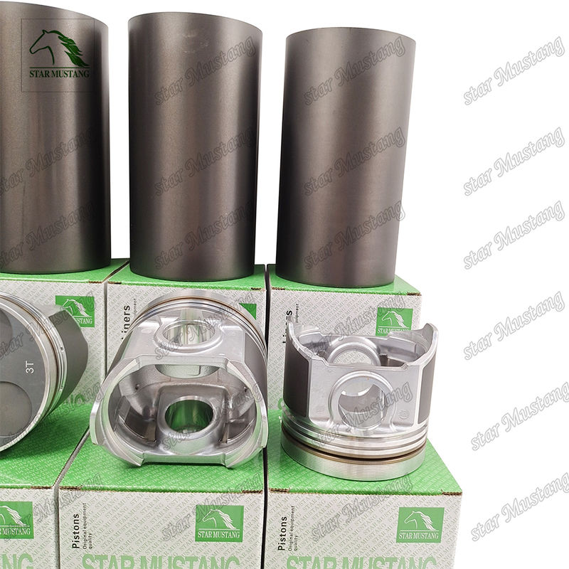 V3600T Silinder Liner Kit Piston 1J530-21110 Kubota Dizel Motoru Tamir Parçaları İçin
