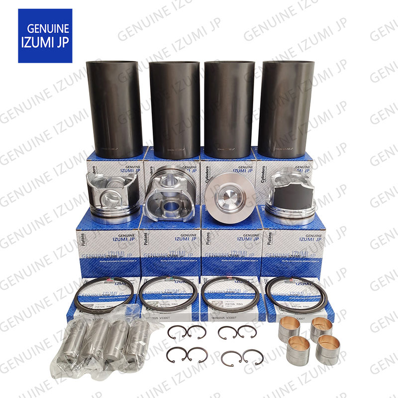 V3300T-16V Silinder Liner Kit Piston 1G527-21110 Kubota Dizel Motoru Tamir Parçaları İçin