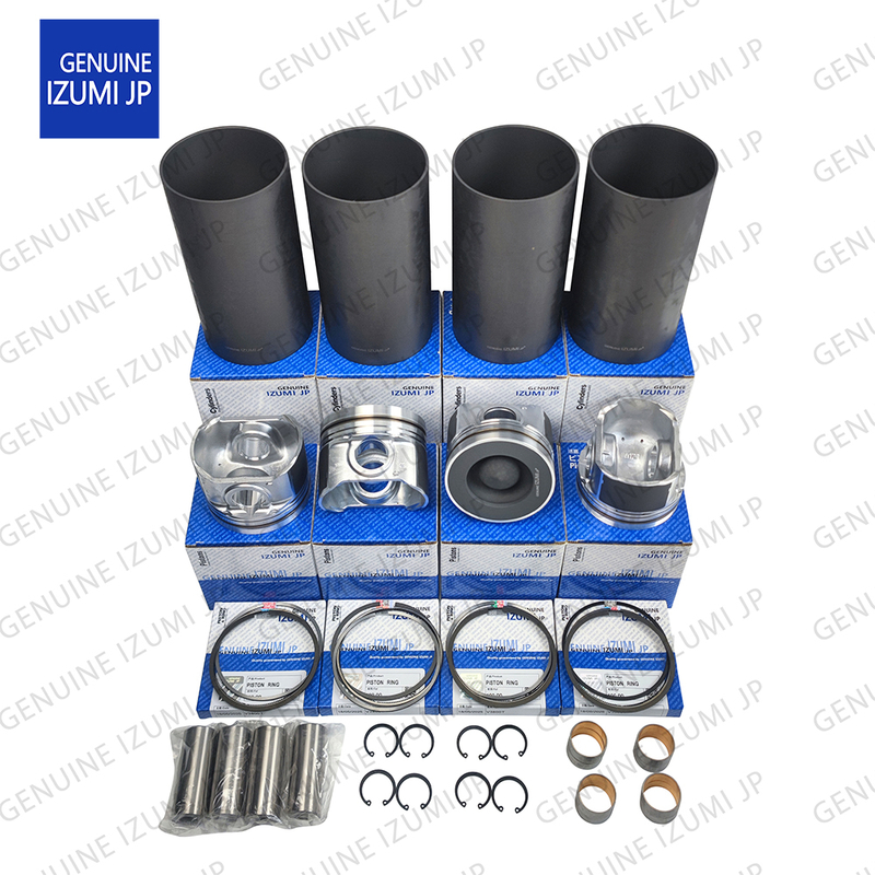 V3800T Silinder Liner Kit Piston 1J508-21110 Kubota Dizel Motoru Tamir Parçaları İçin
