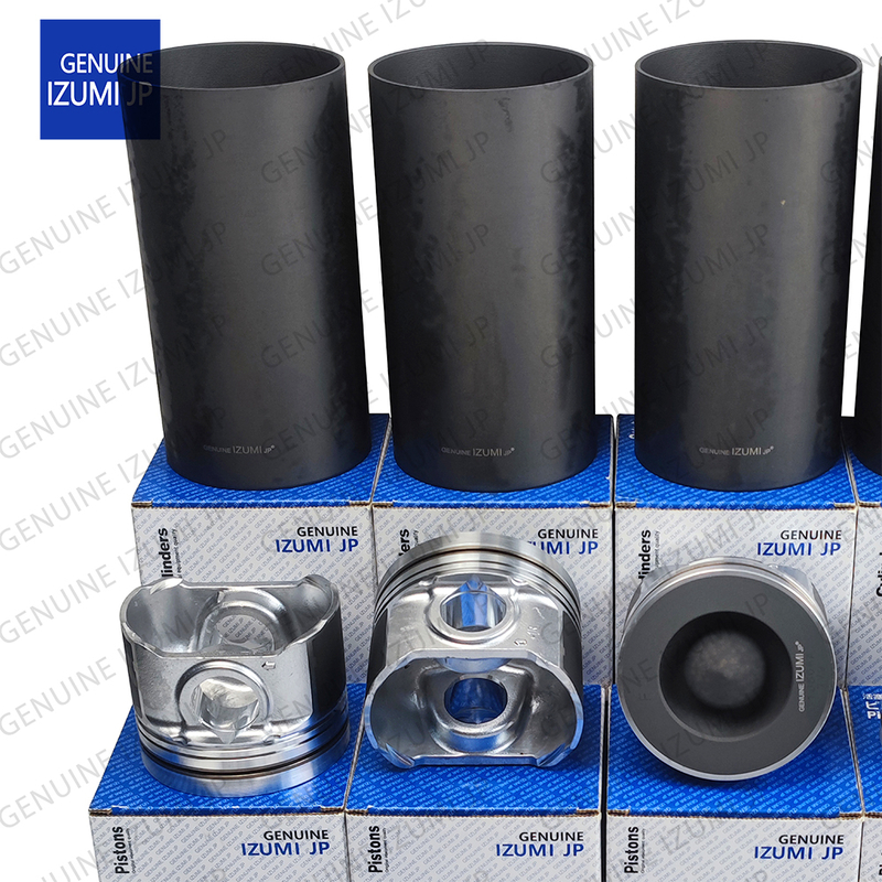 V3800T Silinder Liner Kit Piston 1J508-21110 Kubota Dizel Motoru Tamir Parçaları İçin