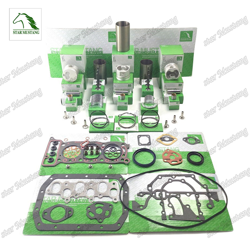 3KC1 Revizyon Onarım Kiti 8-94411-568-0 8-97176-893-0 Isuzu Dizel Motor Onarım Parçaları İçin
