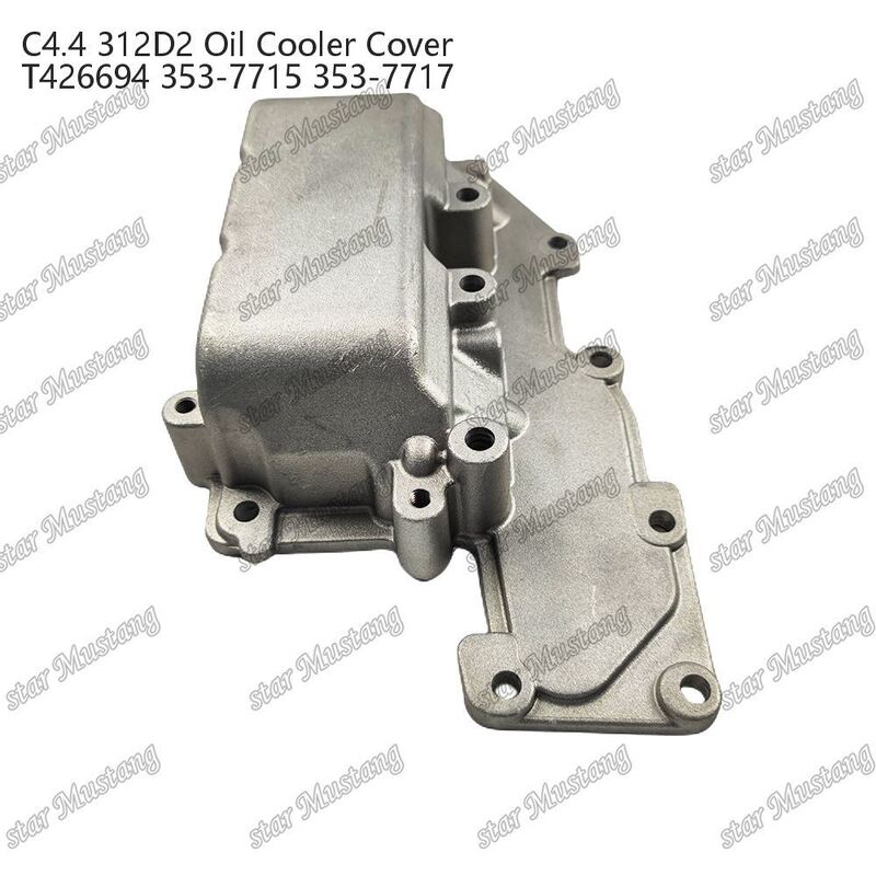 C4.4 Dizel Motor Yağ Soğutucu Kapağı 353-7715 Endüstriyel Uygulamalar için Pistonlu Yağ Soğutucu Kapağı