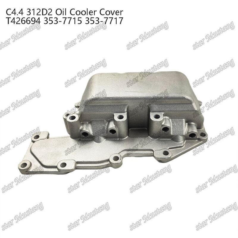 C4.4 Dizel Motor Yağ Soğutucu Kapağı 353-7715 Endüstriyel Uygulamalar için Pistonlu Yağ Soğutucu Kapağı
